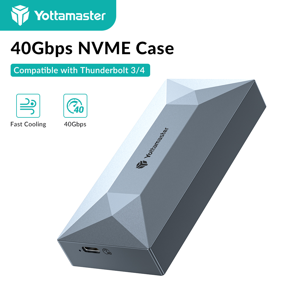 Yottamaster 40Gbps NVMe SSD 인클 - Thunderbolt 4 External Ssd 4Tb 리뷰 및 가격
