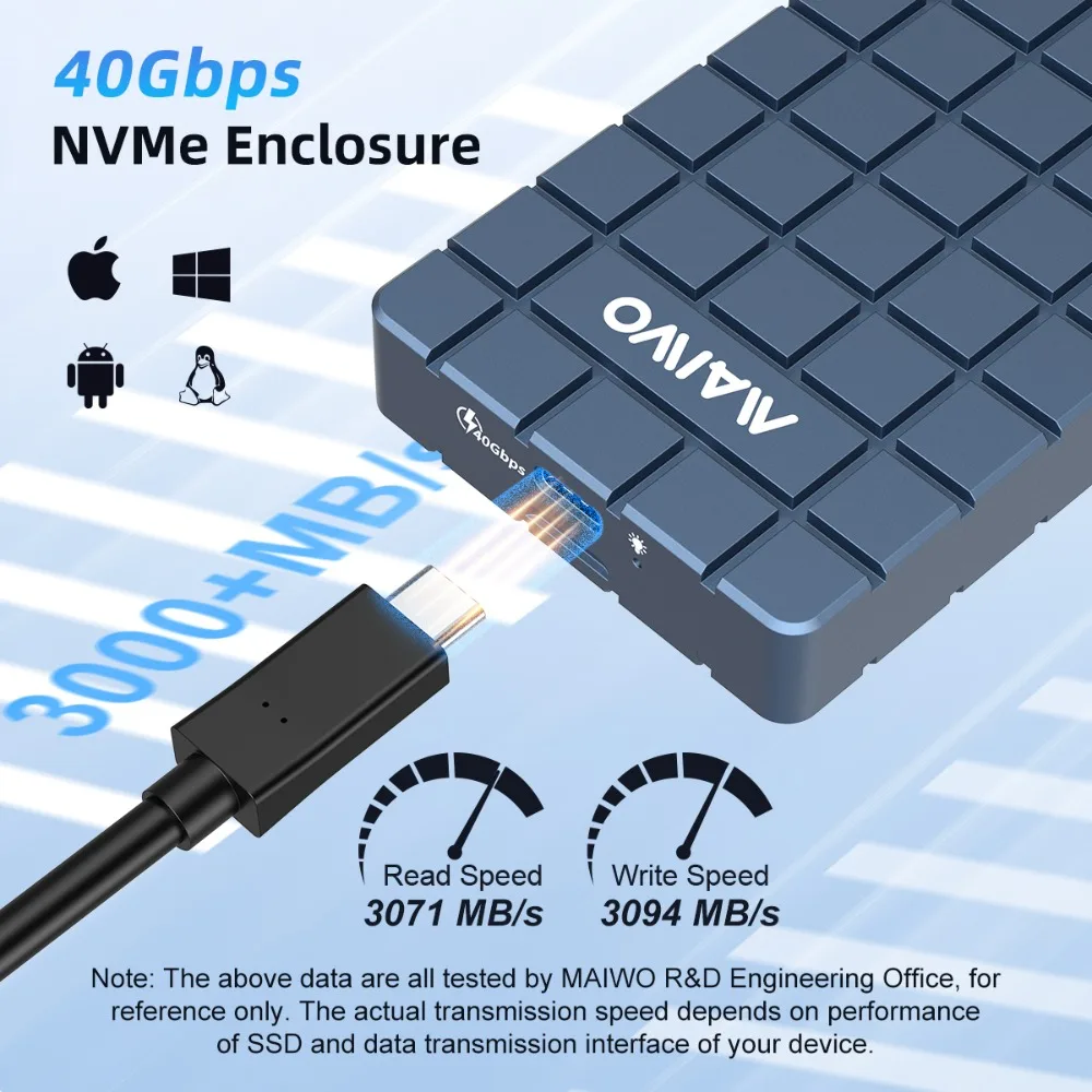 MAIWO 외장형 하드 드라이브 케이스와 호환 가능한  - Usb4 40Gbps External Ssd 8Tb 리뷰 및 가격