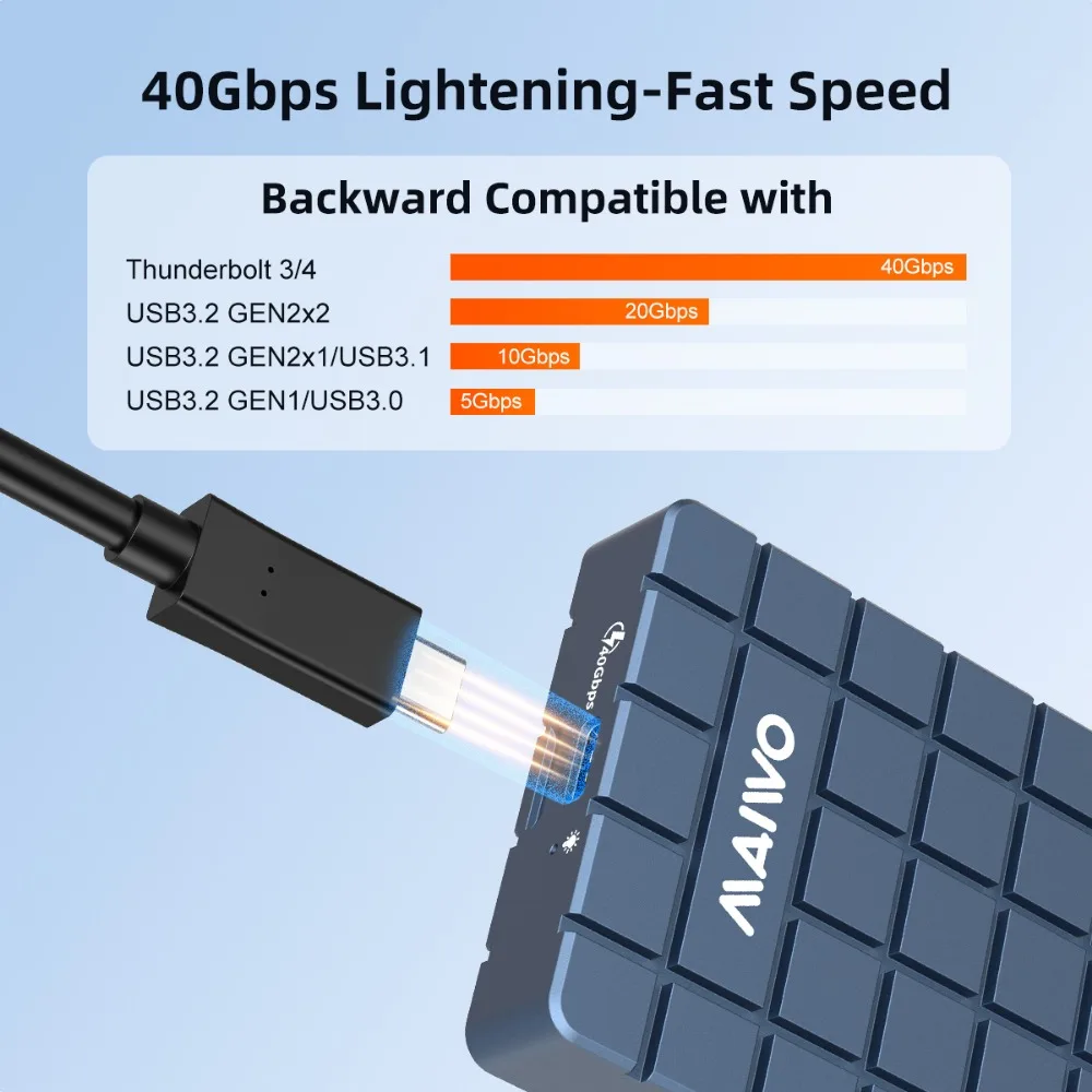MAIWO 외장형 하드 드라이브 케이스와 호환 가능한  - Usb4 40Gbps External Ssd 8Tb 리뷰 및 가격