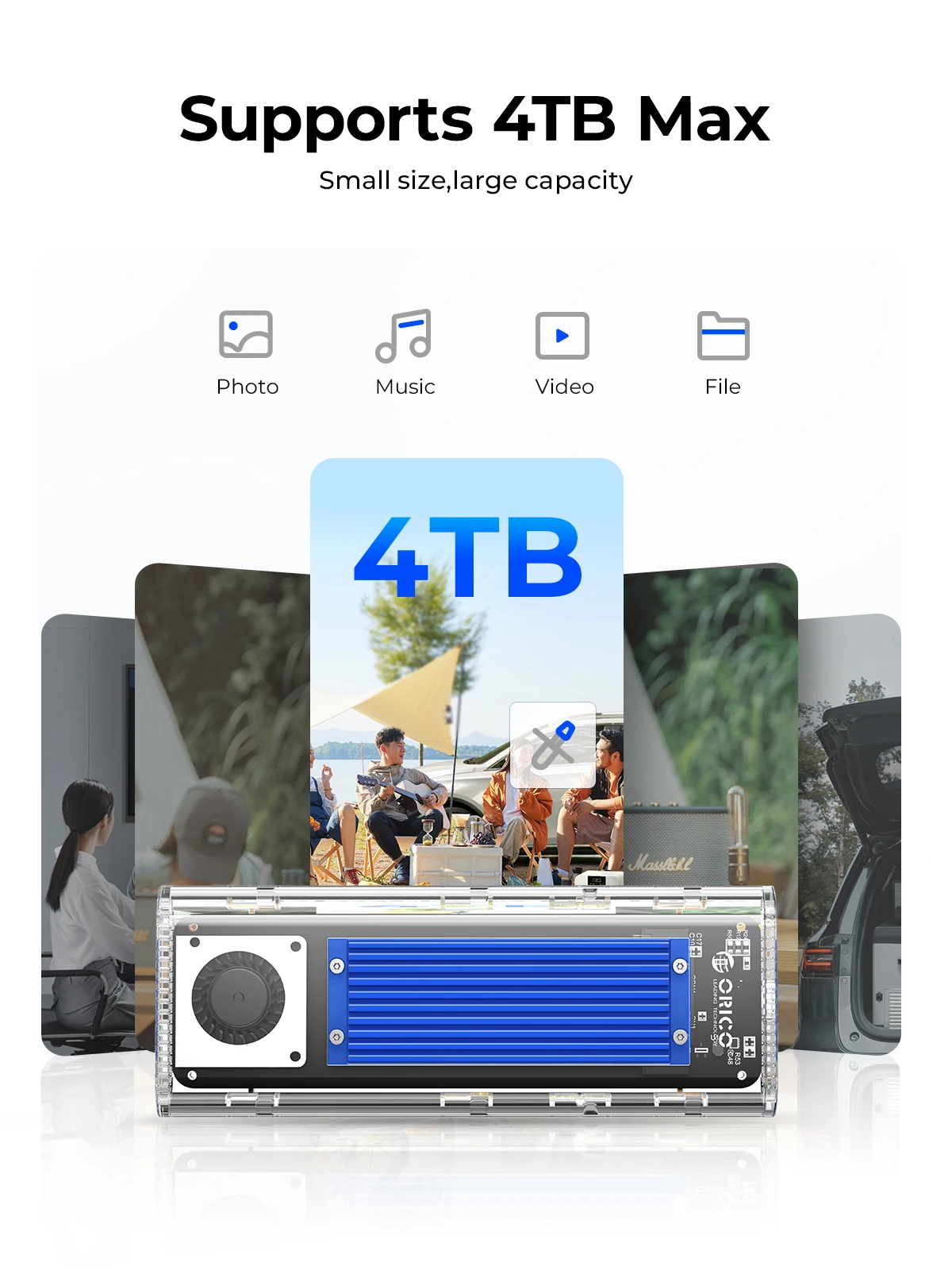 ORICO 20Gbps M.2 NVMe SSD 케이스  - Thunderbolt 4 External Ssd 4Tb 리뷰 및 가격